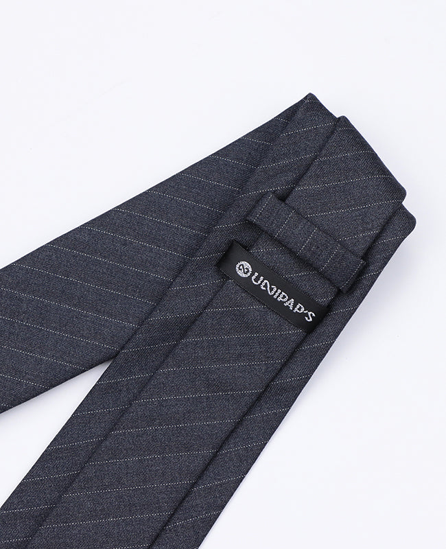 Krawatte Grau Nr. 2 Herren aus Polyester | Gaston - Unipap's