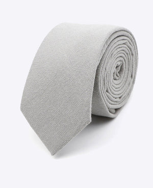 Cravate Gris n°3 Homme en Coton | Edgard | Unipap's
