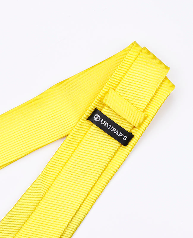 Krawatte Gelb n°1 Herren Polyester | Lucien - Unipap's