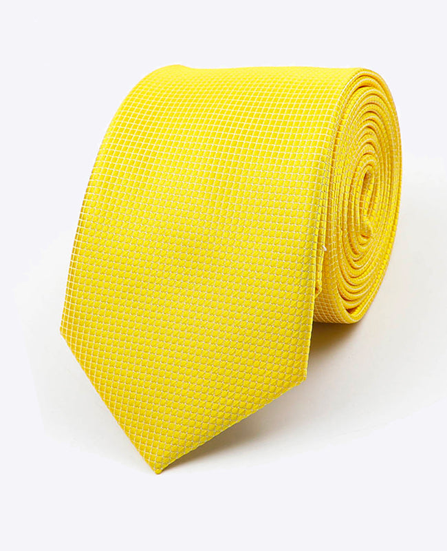 Krawatte Gelb Herren Polyester | Martin - Unipap's