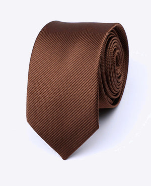 Krawatte Braun Herren aus Polyester | Lucien - Unipap's