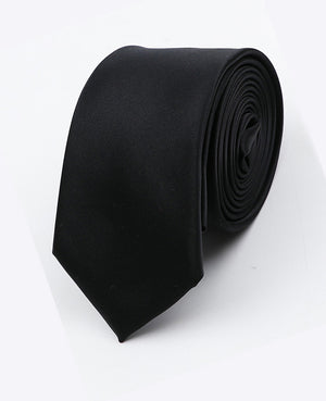 Krawatte Schwarz Herren aus Polyester 
