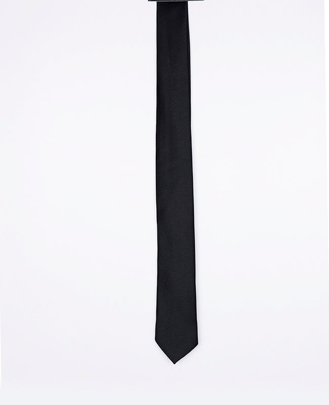 Krawatte Schwarz Herren aus Polyester | Lucien - Unipap's