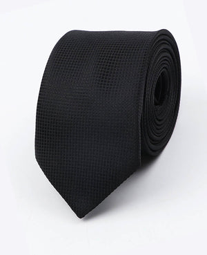 Krawatte Schwarz Herren Polyester | Martin - Unipap's