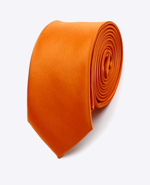Krawatte Orange Herren Polyester | Jules - Unipap's