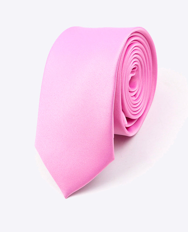 Krawatte Rosa Nr. 1 Herren aus Polyester | Anatole - Unipap's