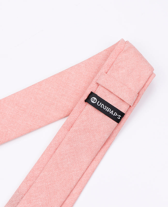 Rosa Krawatte n°1 Herren aus Baumwolle | Edgard - Unipap's