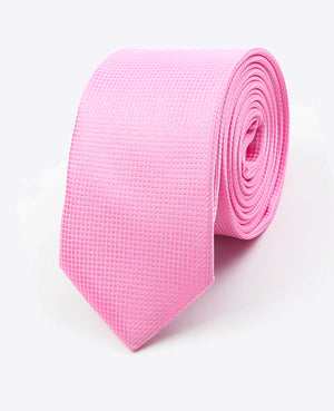 Krawatte Rosa Nr. 2 Herren aus Polyester | Martin - Unipap's