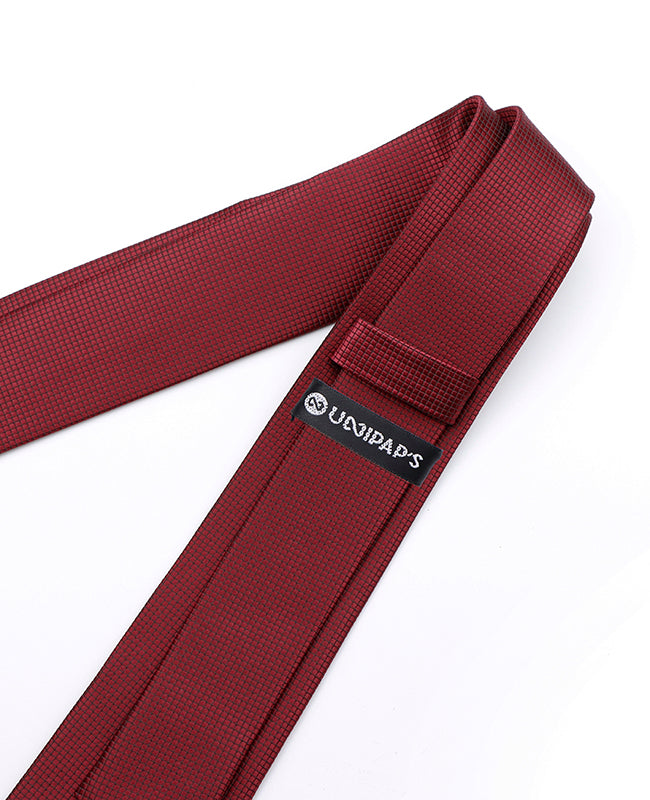 Krawatte Rot Nr. 1 Herren aus Polyester | Martin - Unipap's