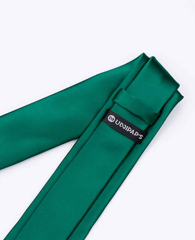 Krawatte Grün Nr. 2 Herren aus Polyester | Jules - Unipap's