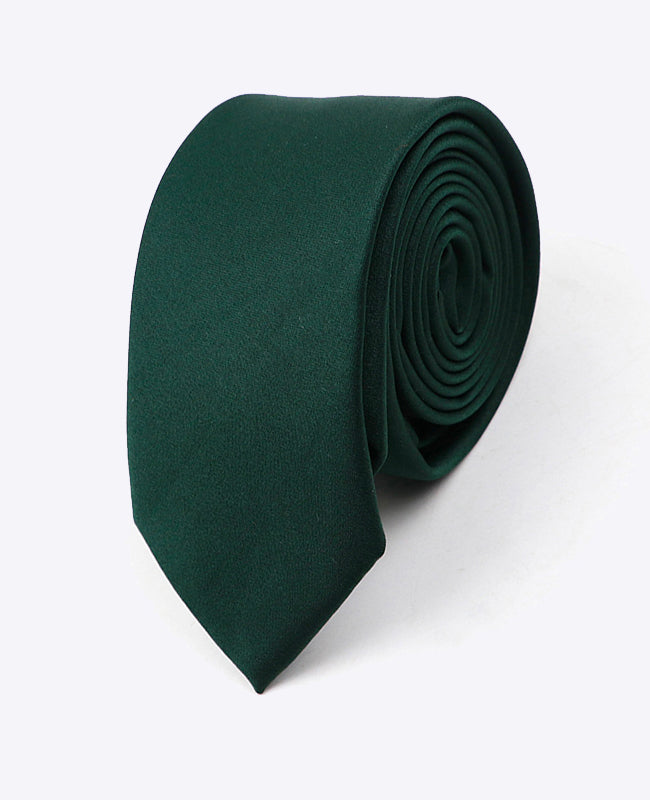Krawatte Grün n°4 Herren aus Polyester 