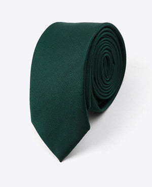 Krawatte Grün n°4 Herren aus Polyester 