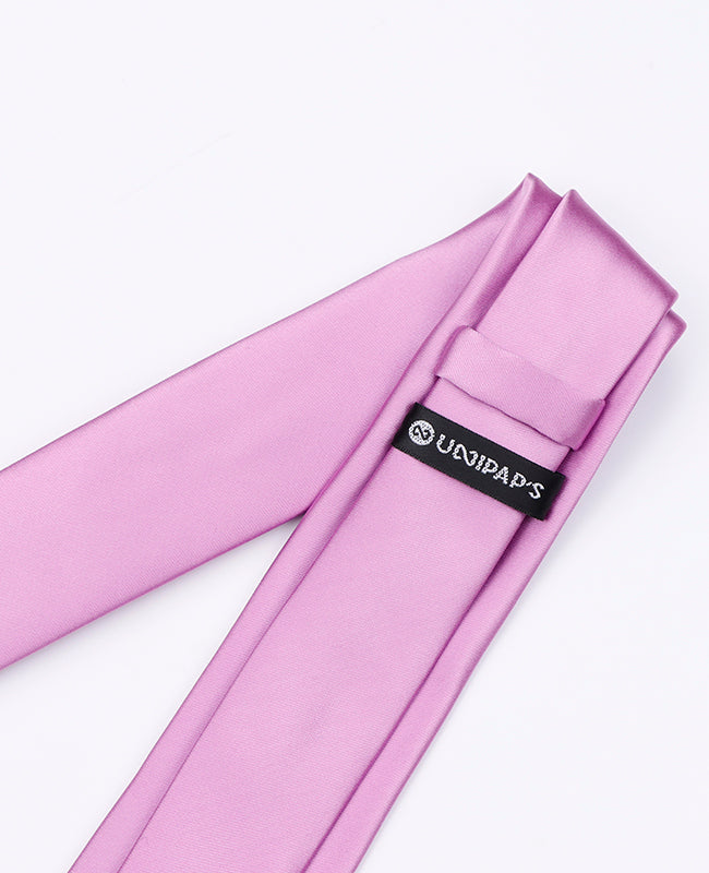 Krawatte Violett n°1 Herren Polyester | Jules - Unipap's