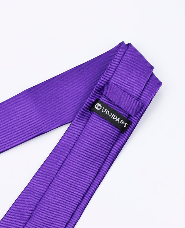 Krawatte Violett Nr. 1 Herren aus Polyester | Lucien - Unipap's