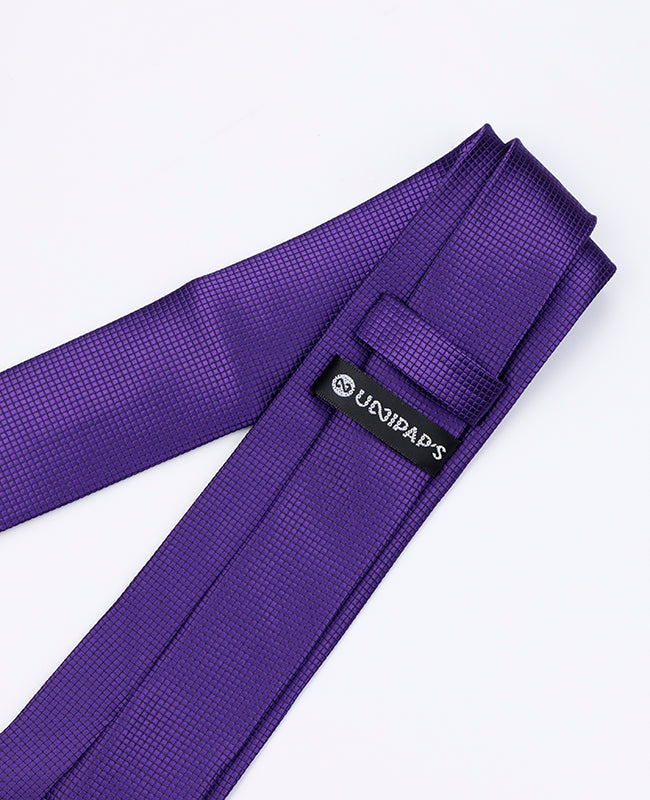 Violette Krawatte Nr. 2 Herren aus Polyester | Martin - Unipap's