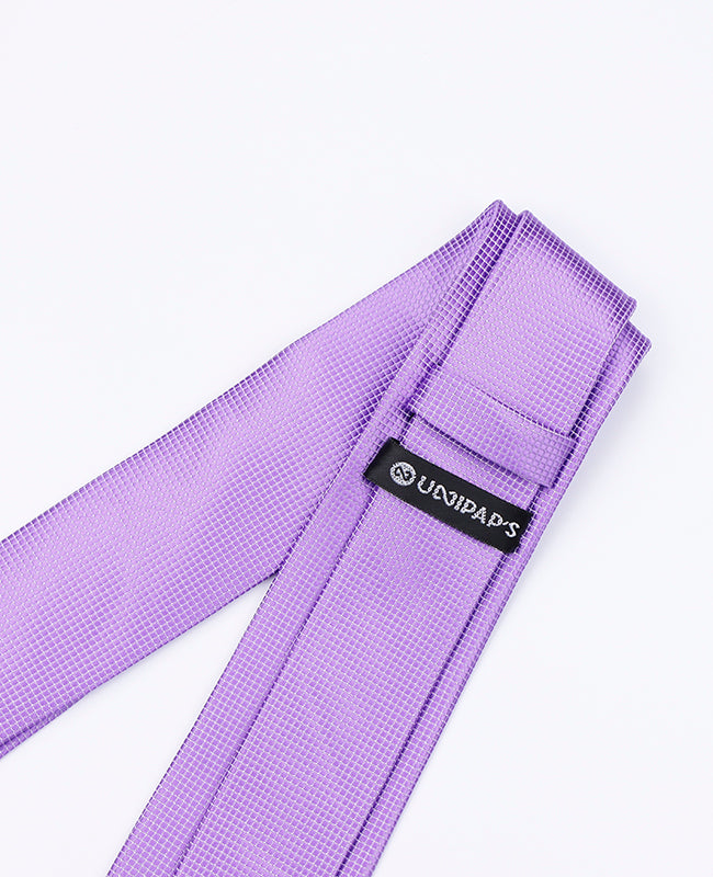 Violette Krawatte Nr. 4 Herren aus Polyester | Martin - Unipap's