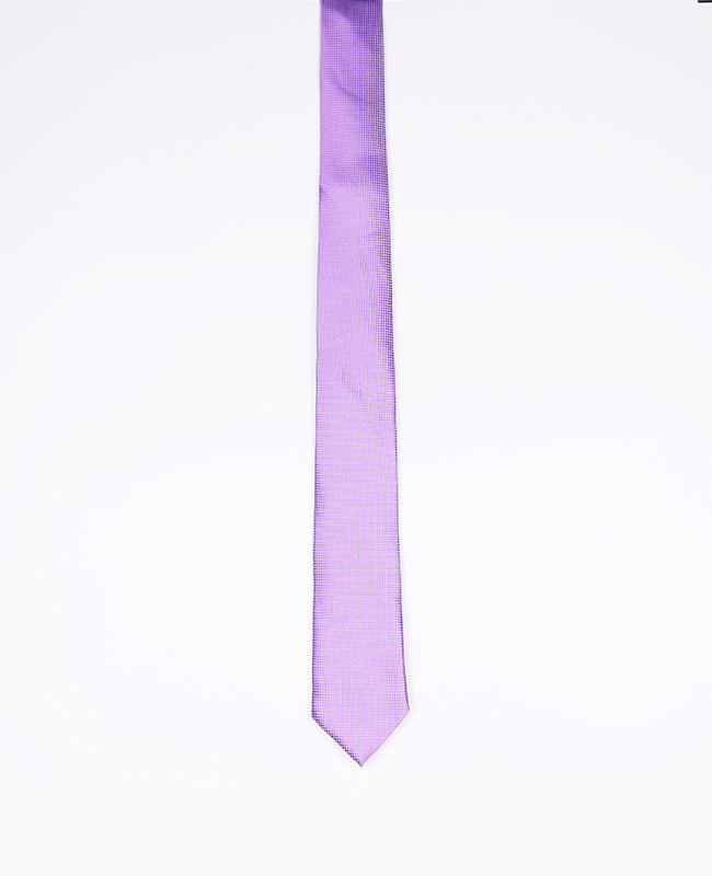 Violette Krawatte Nr. 4 Herren aus Polyester | Martin - Unipap's