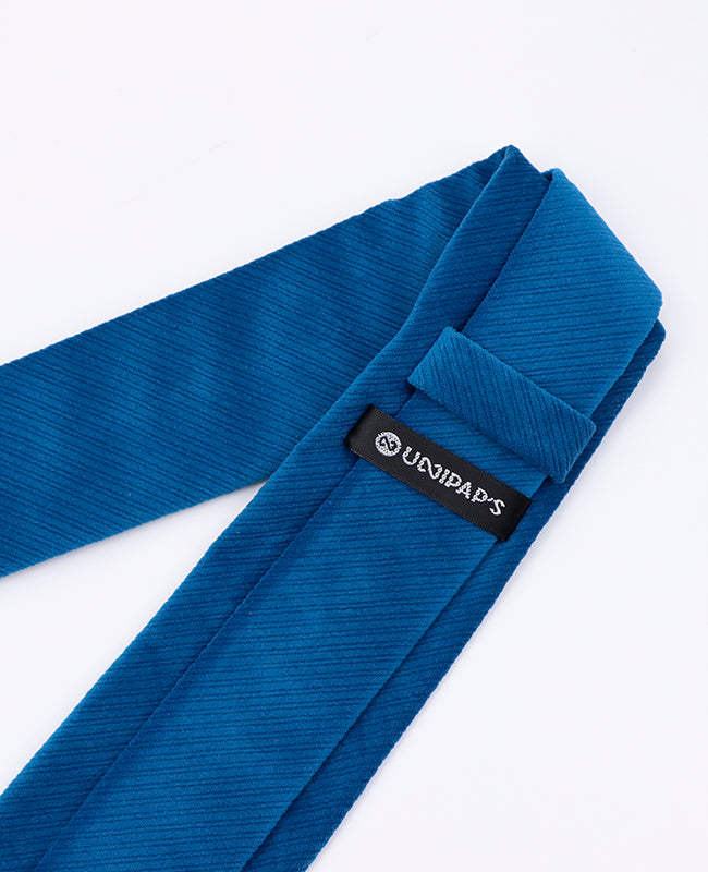 Blaue Krawatte n°2 Herren aus Samt | Marius - Unipap's