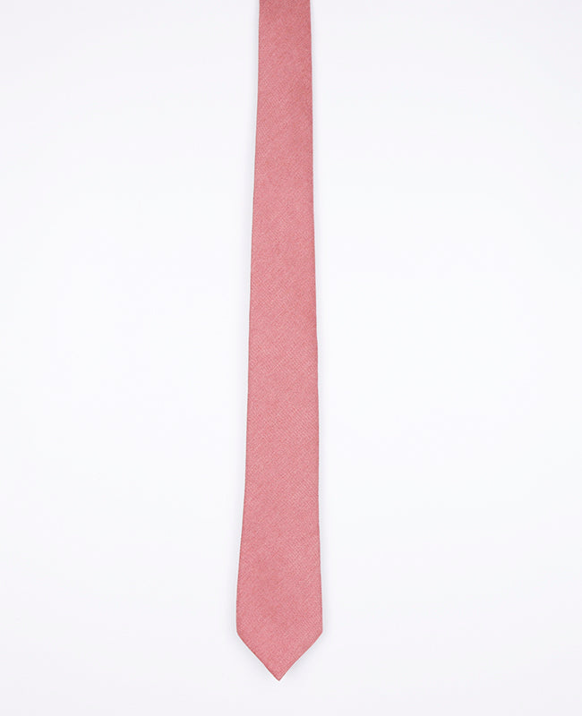 Krawatte Rosa n°2 Herren in Samt-Optik 