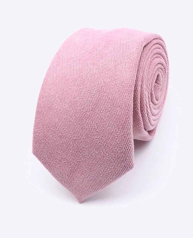 Krawatte Rosa n°3 Herren Samt-Effekt | Simon - Unipap's