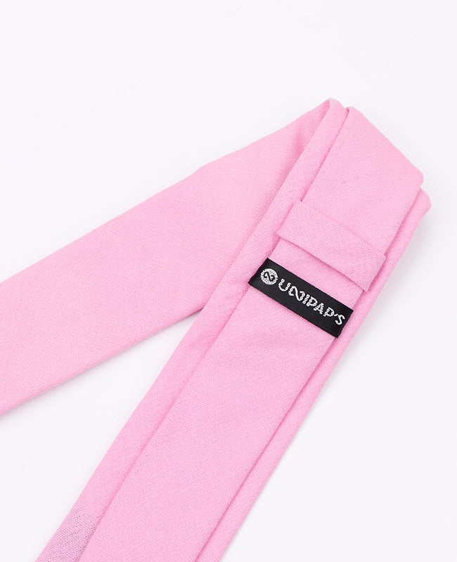 Krawatte Rosa Nr. 4 Herren aus Baumwolle «Edgard»
