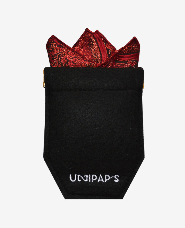 Etui für Einstecktuch Schwarz