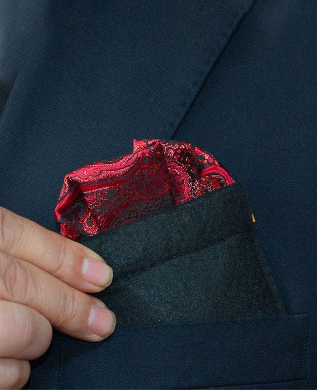 Etui für Einstecktuch Schwarz