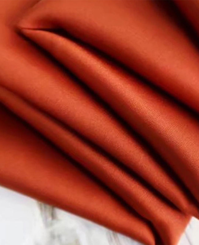 Schal Terracotta Damen aus Polyester «Jeanne»