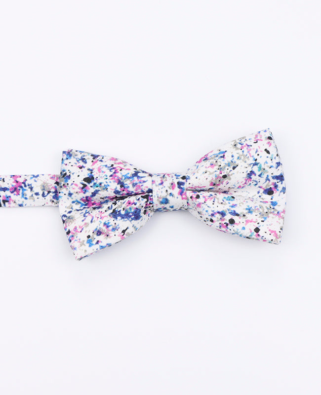 Noeud Papillon Liberty Blanc n°1 Enfant en Coton | Charles - Unipap's