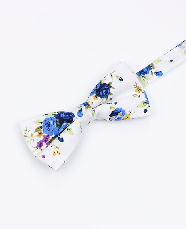 Fliege Liberty Weiß Nr. 3 Kinder aus Baumwolle | Charles - Unipap's