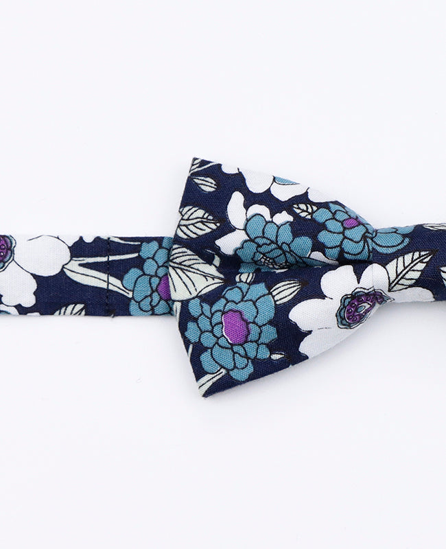 Fliege Liberty Blau n°8 Kinder aus Baumwolle | Gaspard - Unipap's