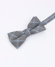 Fliege Tartan Grau n°1 Kinder aus Baumwolle | Marcel - Unipap's