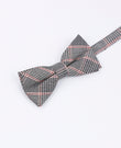 Fliege Tartan Grau n°2 Kinder aus Baumwolle | Marcel - Unipap's