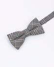 Fliege Tartan Grau n°3 Kinder aus Baumwolle | Marcel - Unipap's