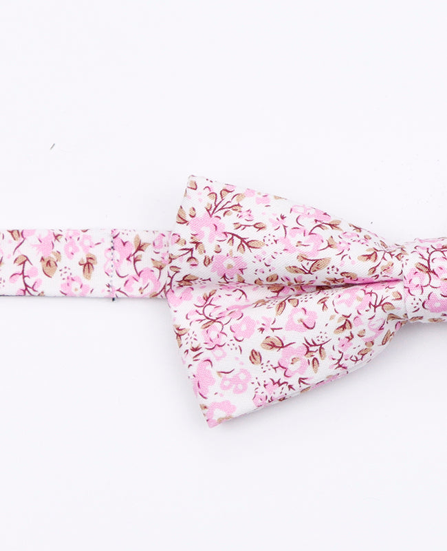 Fliege Liberty Rosa n°4 Kinder aus Baumwolle | Gaspard - Unipap's