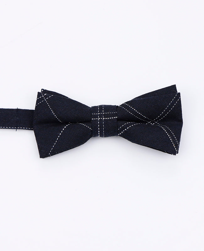 Fliege Tartan Schwarz n°1 Kinder aus Baumwolle | Marcel - Unipap's