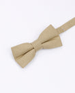 Fliege Beige n°1 Kinder aus Leinen | Basile - Unipap's