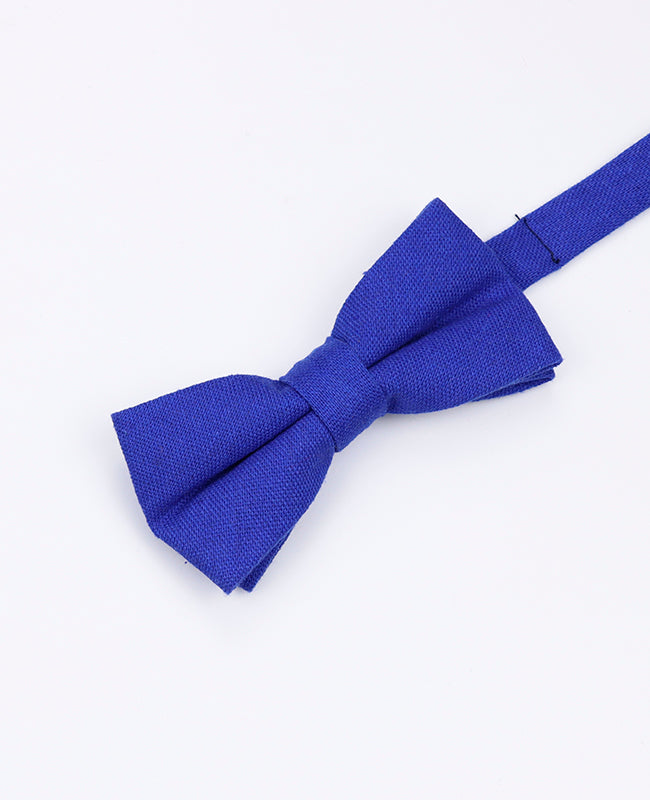 Fliege Blau n°4 Kinder Leinen | Basile - Unipap's