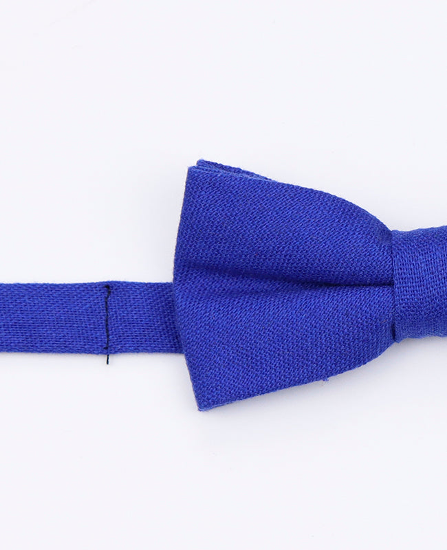 Fliege Blau n°4 Kinder Leinen | Basile - Unipap's