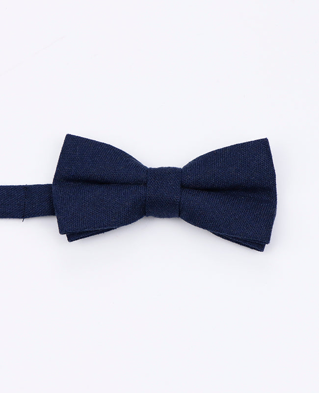 Fliege Blau n°5 Kinder Leinen | Basile - Unipap's