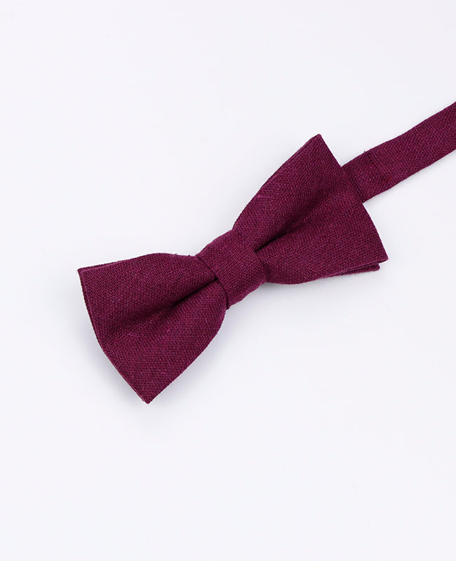 Fliege Rot n°1 Kinder aus Leinen | Basile - Unipap's