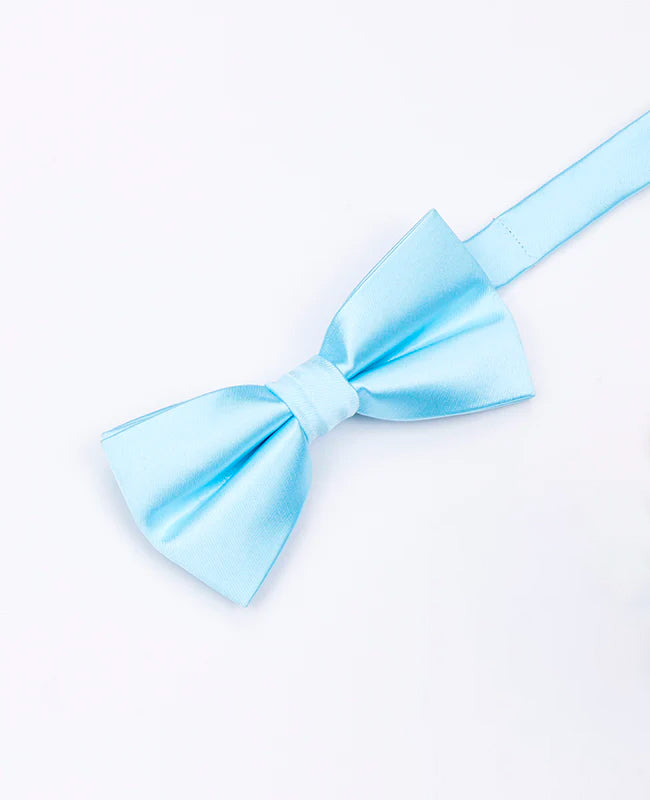 Fliege Blau Nr. 4 Kinder Polyester «Jules»