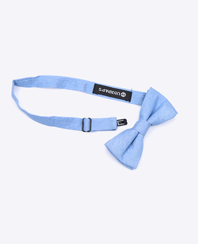 Fliege Blau n°6 Kinder aus Baumwolle «Edgard»