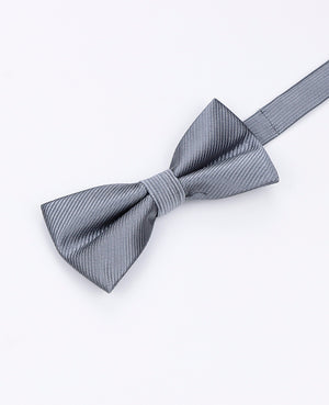 Fliege Grau n°1 Kinder aus Polyester | Lucien - Unipap's