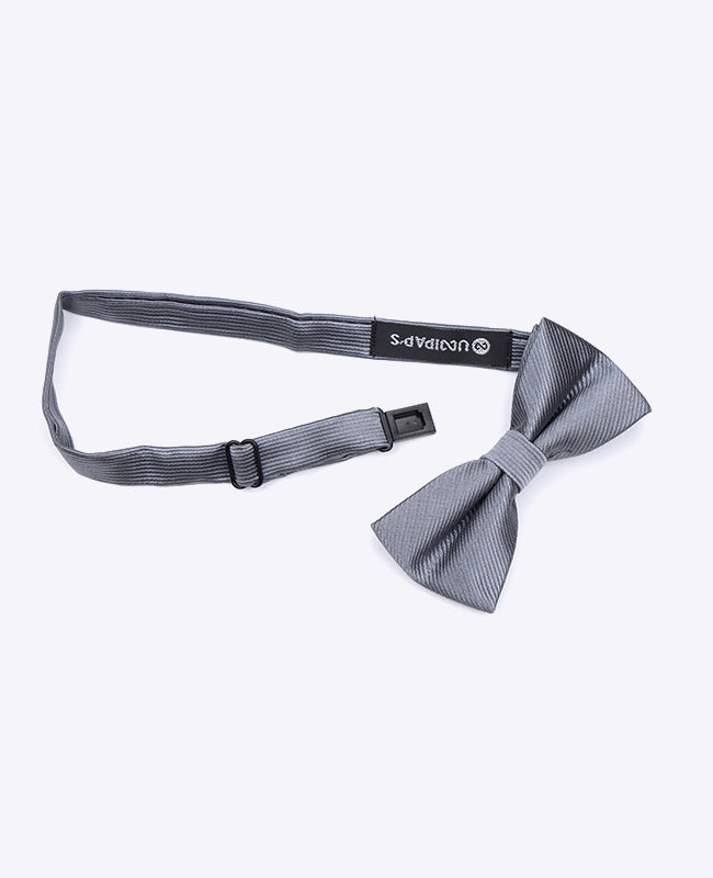 Fliege Grau n°1 Kinder aus Polyester | Lucien - Unipap's