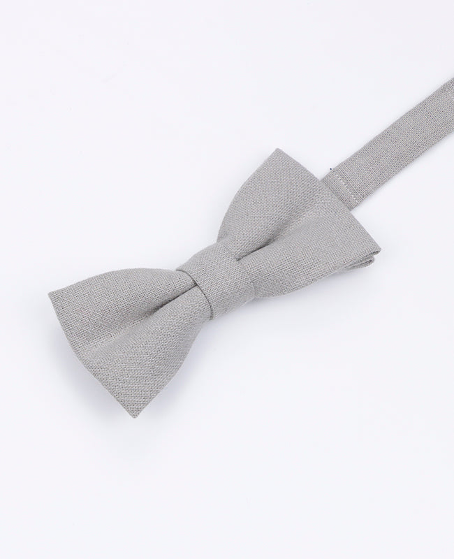 Fliege Grau n°3 Kinder aus Baumwolle «Edgard»