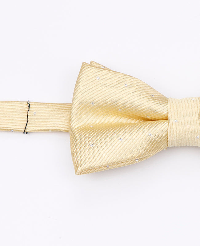 Gelbe Kinder-Fliege Nr. 2 aus Polyester | Georges - Unipap's