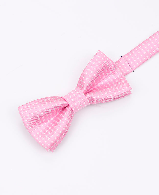 Rosa Fliege n°1 mit Punkten für Kinder aus Polyester | Louis - Unipap's