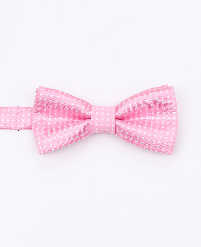 Rosa Fliege n°1 mit Punkten Kinder aus Polyester | Louis - Unipap's