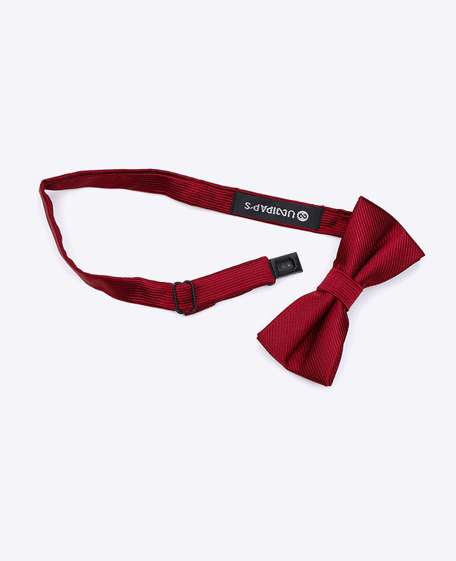 Rote Kinder-Fliege Nr. 1 aus Polyester | Lucien - Unipap's